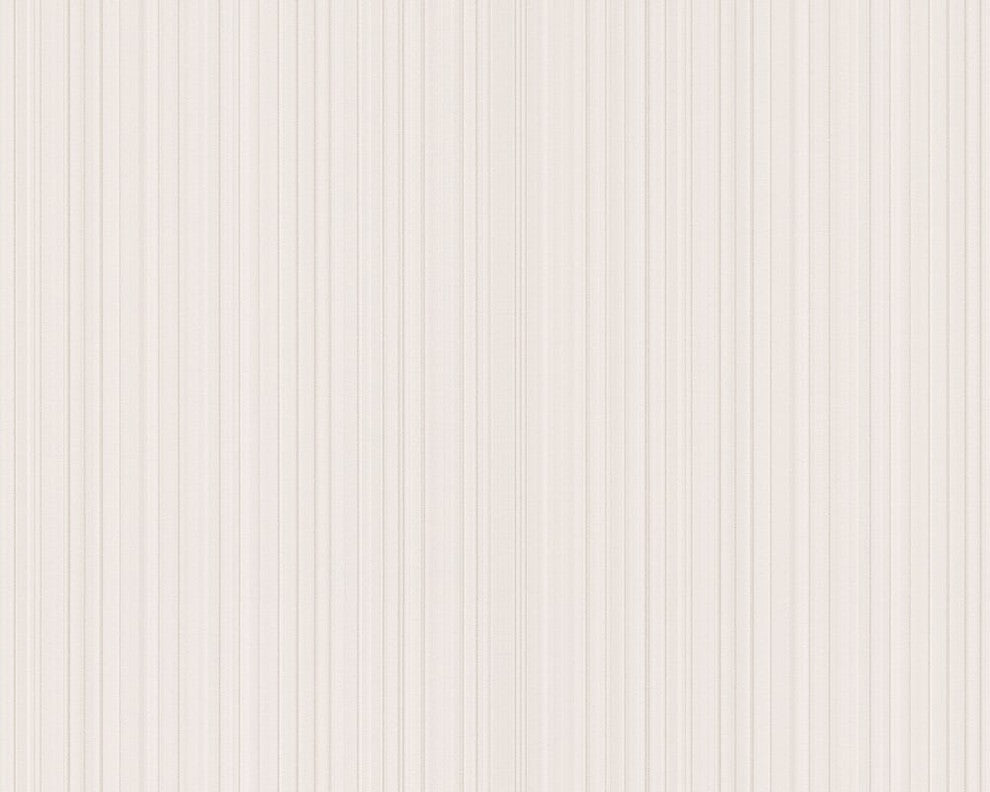 Caramello, Simple Caramel Striped Floral Wallpaper Roll Wall Decor