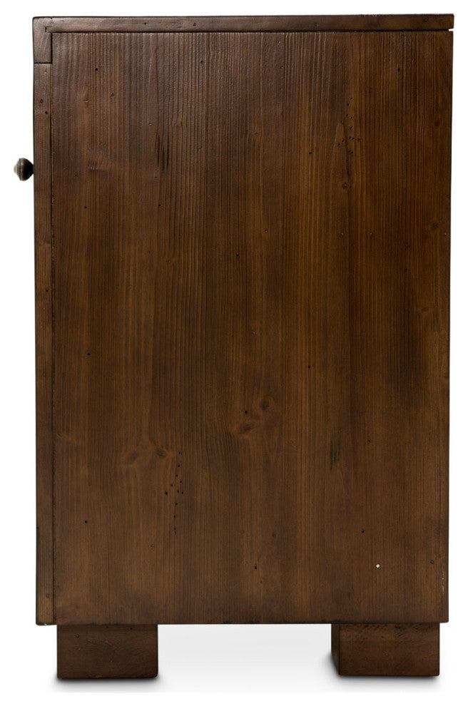 Carrollton 1-Drawer Nightstand - Rustic Ranch