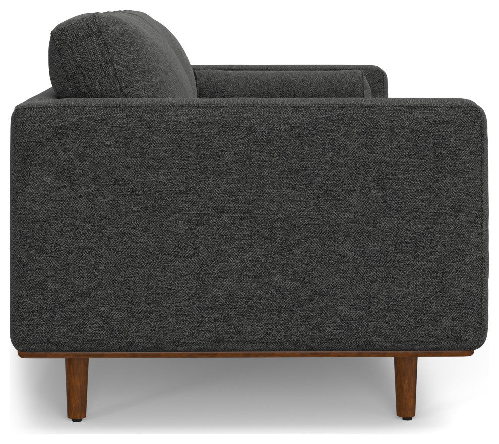 Morrison 89 inch Sofa, Charcoal Gray
