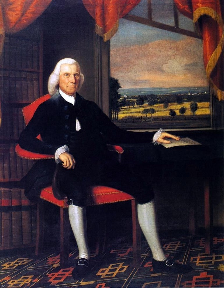 Ralph Earl Colonel Samuel Talcott, Gallery Wrapped Canvas Print, 21"x28"