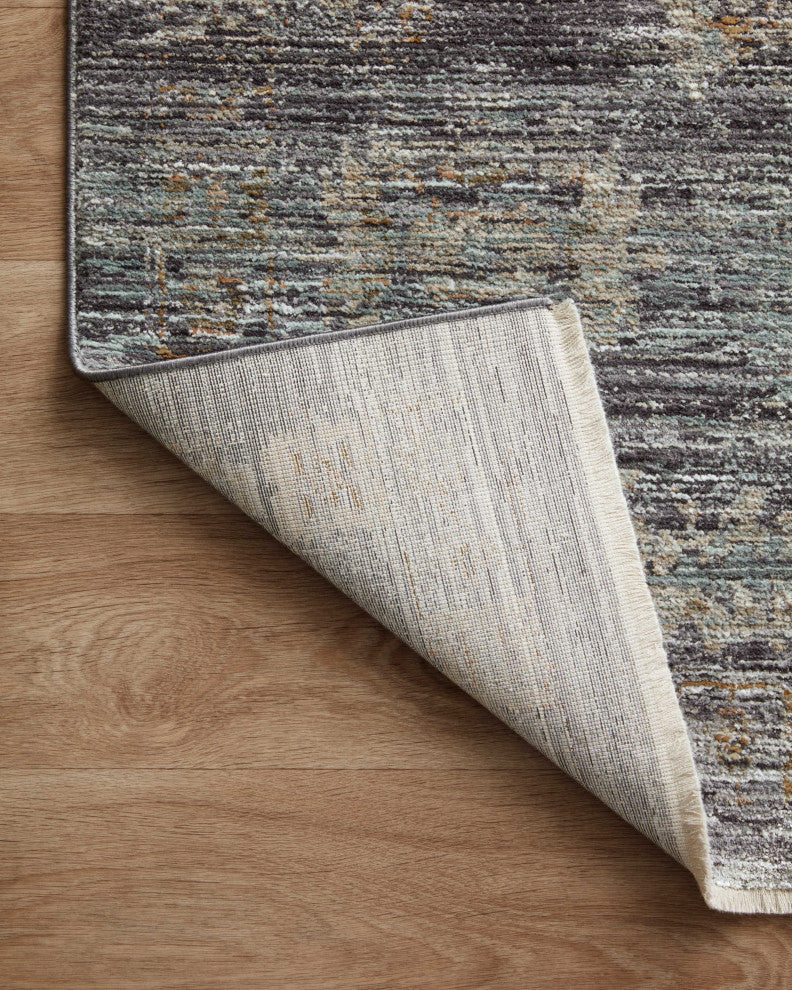 Jean Stoffer x Loloi Katherine Ink / Jade 11'-6" x 15'-7" Area Rug