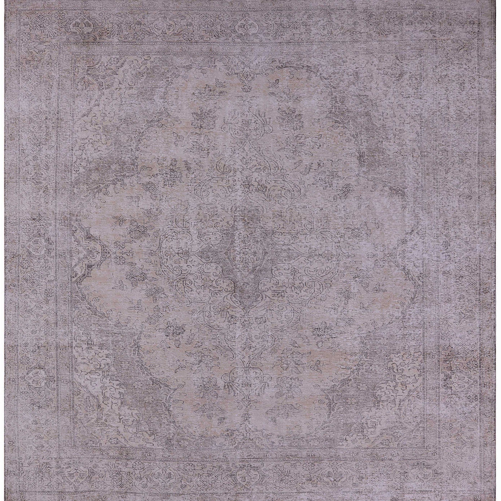 Ahgly Company Indoor Square Mid-Century Modern Area Rugs, 6' Square
