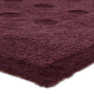 Jaipur Living Tanush AIB08 Handmade Solid Purple Area Rug, 9'6"x13'6"