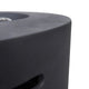 GDF Studio Leo Outdoor 31" Round Light Weight Concrete Gas Burning Fire Pit, Dark Gray