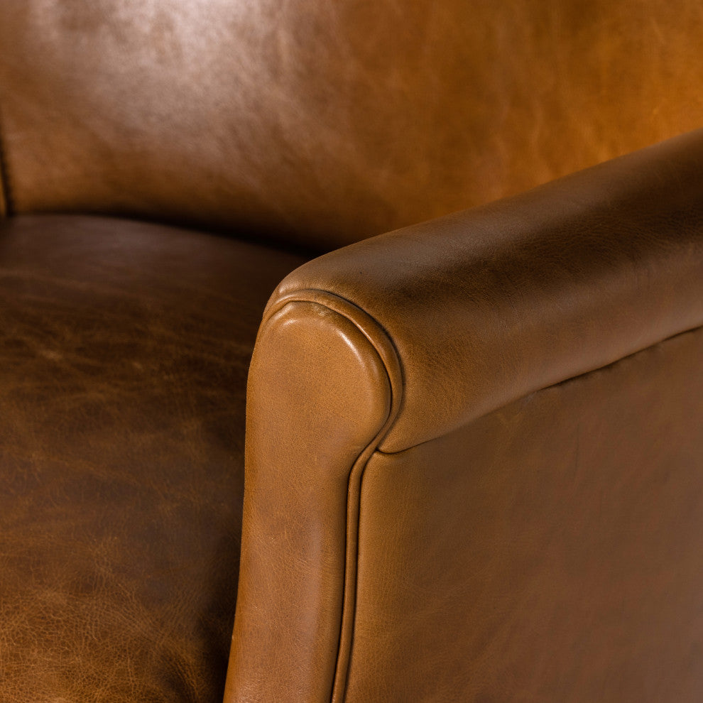 Wycliffe Chair-Vintage Soft Camel