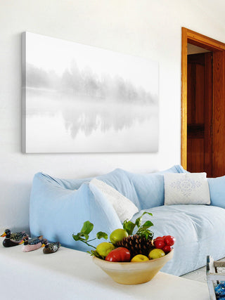 Icy Reflections Print on Canvas, 45x30 cm