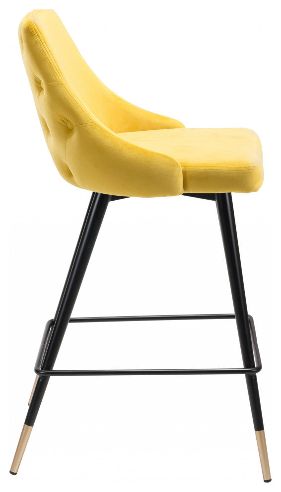 Piccolo Counter Chair Yellow