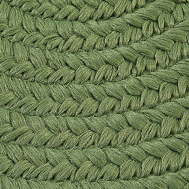 Colonial Mills Boca Raton BR69 Moss Green Indoor/Outdoor Area Rug, Round 12'x12'