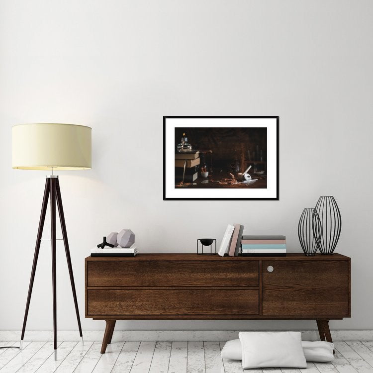 "Phases Of Chocolate" Framed Digital Print by Dina Belenko, 38"x28"