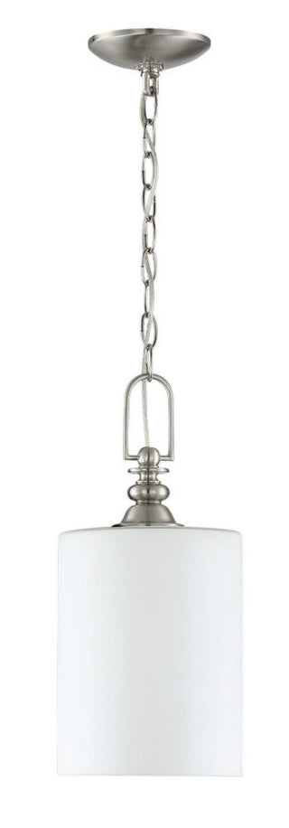 Craftmade Dardyn 1 Light Mini Pendant, Brushed Polished Nickel