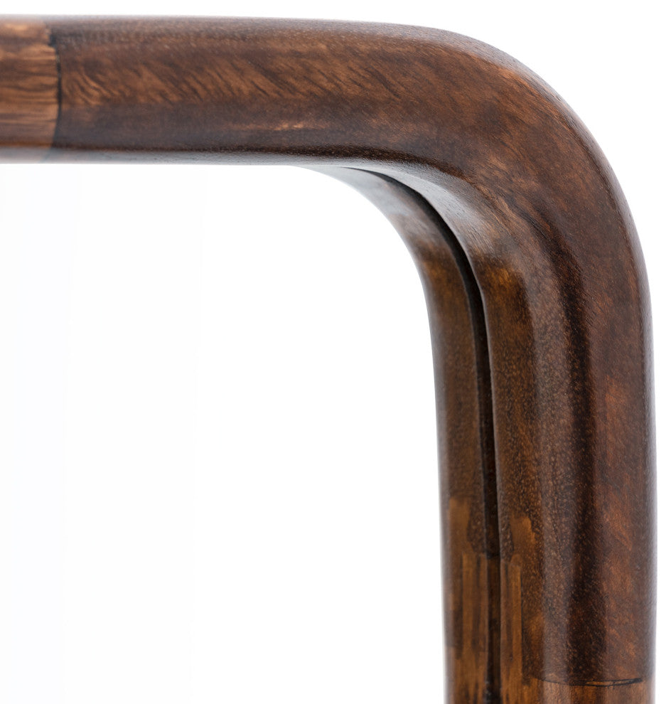 Harriet Accent Mirror, Walnut, 16"x60"