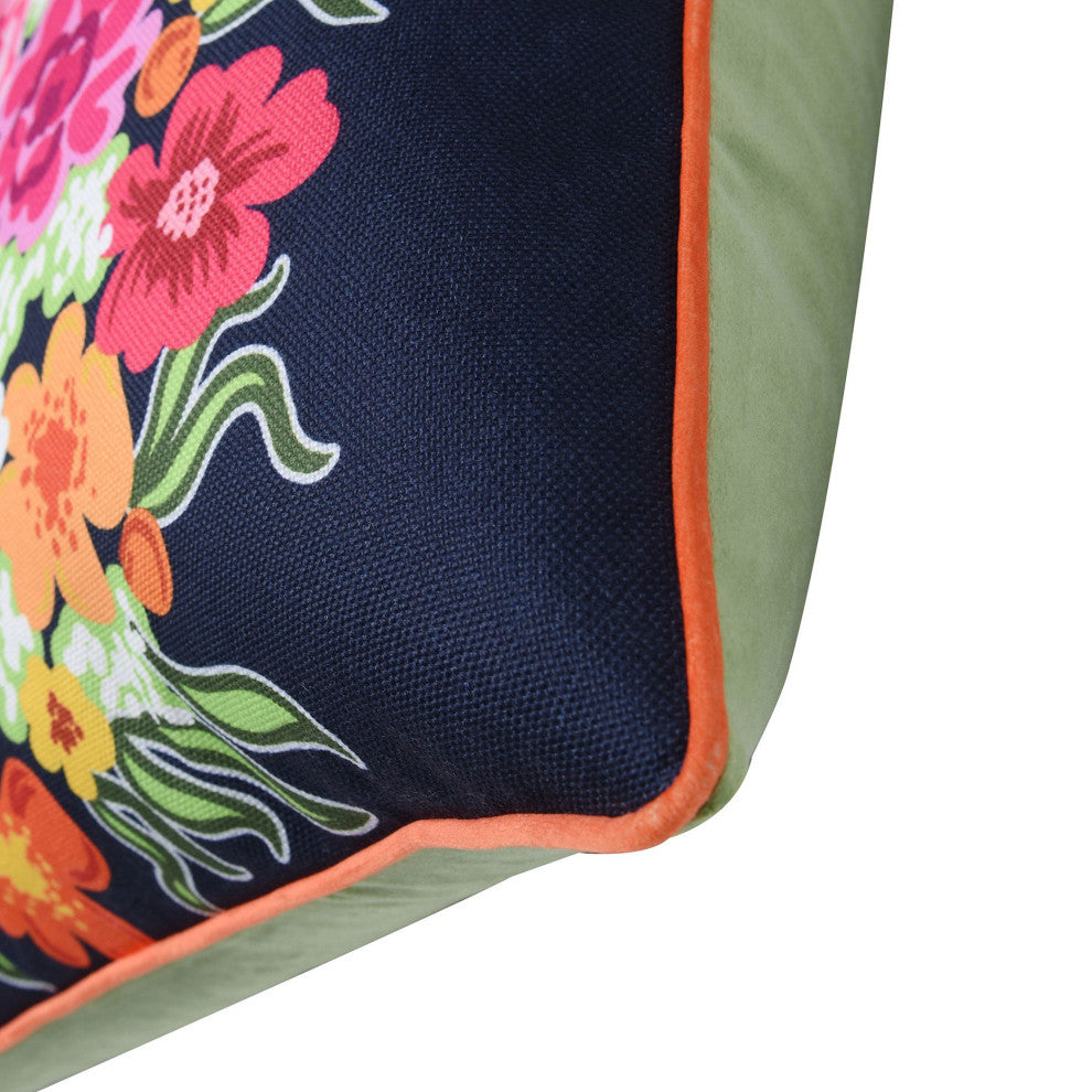 Dann Foley Decorative Pillow, Navy