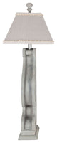 Guild Master 3516027 Carved Corbel Table Lamp II In Weathered Gray