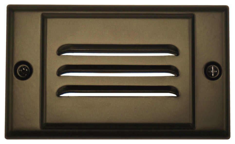 NICOR FPHOB Horizontal Faceplate for LED Step Light STP-10-120-WH