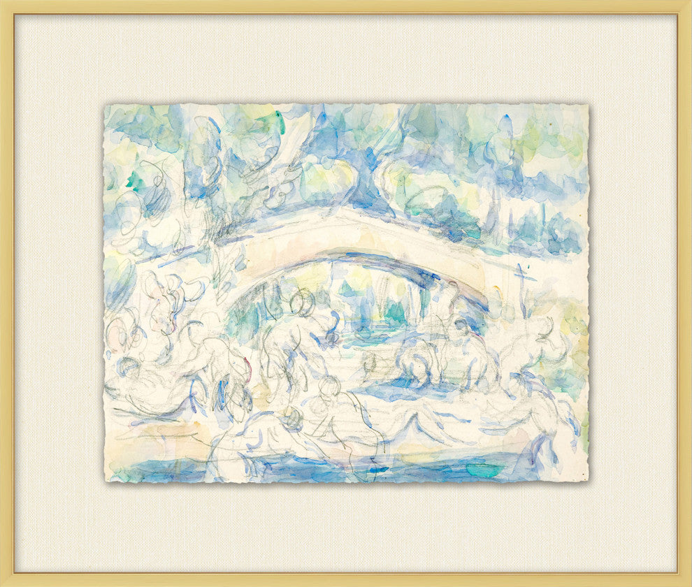 Sculpture Garden 1, Giclee Reproduction Artwork