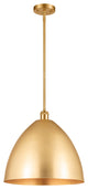 Ballston Dome Pendant, Satin Gold