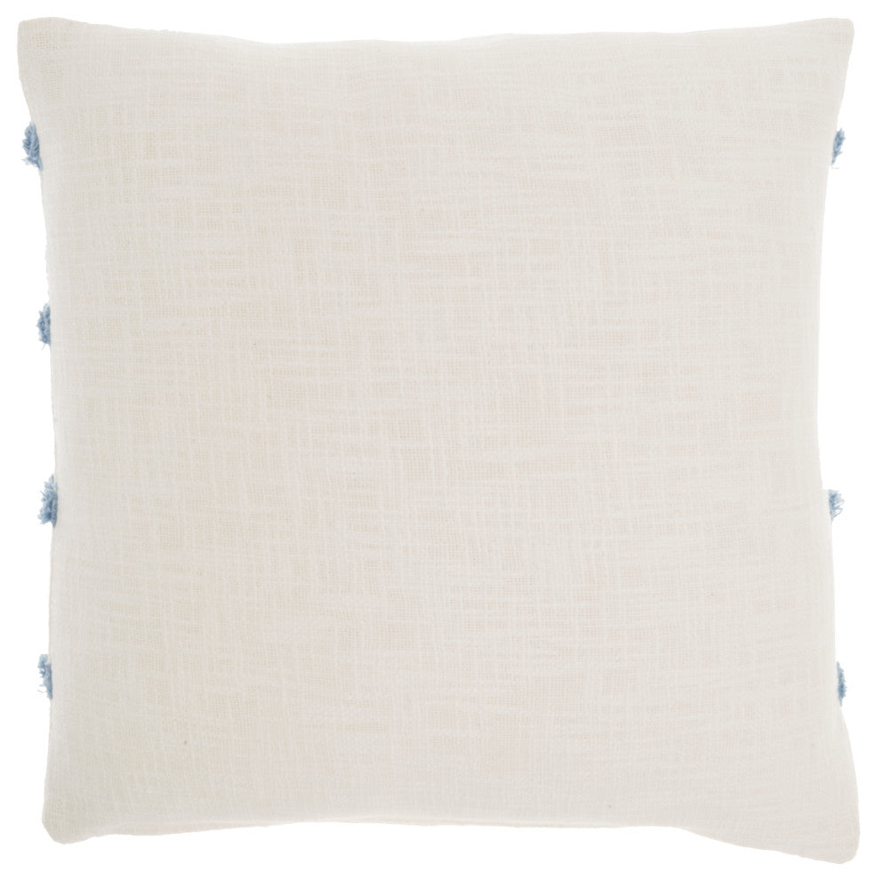 Mina Victory GC576 Throw Pillow, Ocean, 18"X18"