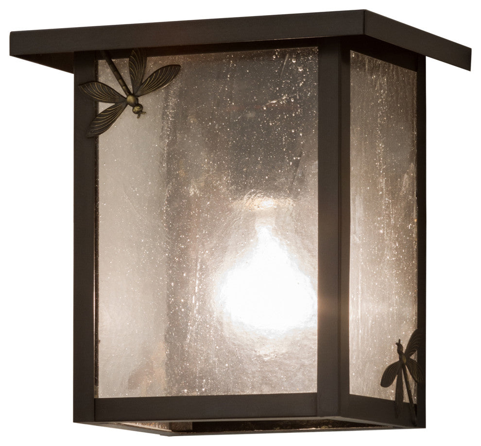 8W Hyde Park Dragonfly Wall Sconce