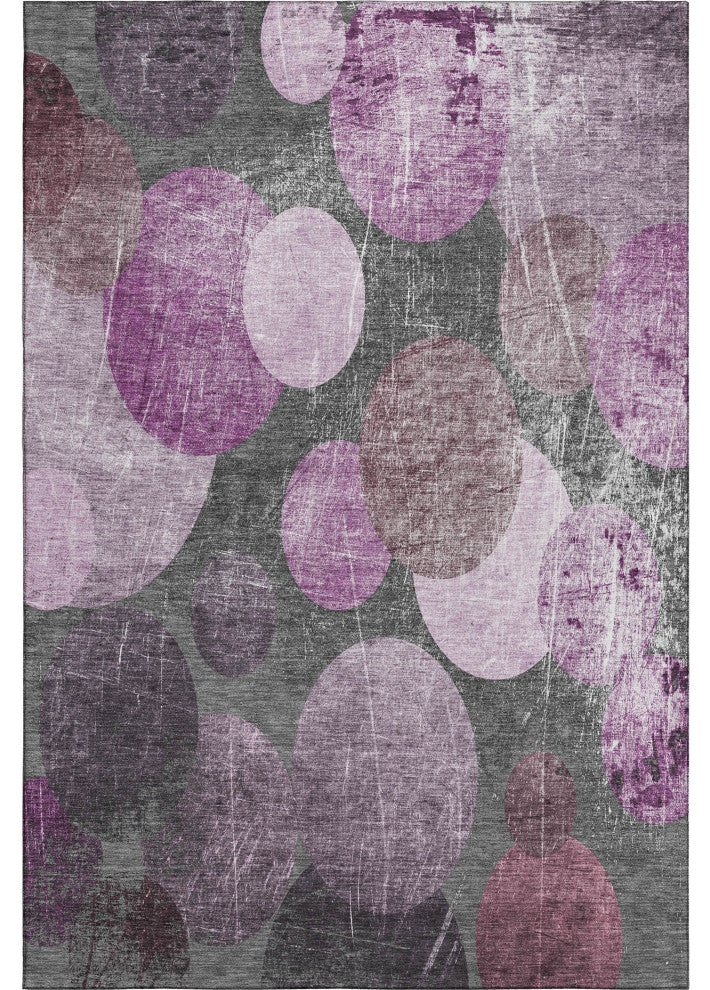 Premium Machine Washable Mayfield AMF556 Garnet 10' x 14' Rug