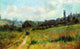 Albert Lebourg Vetheuil Path Morning Effect, 18"x27" Wall Decal