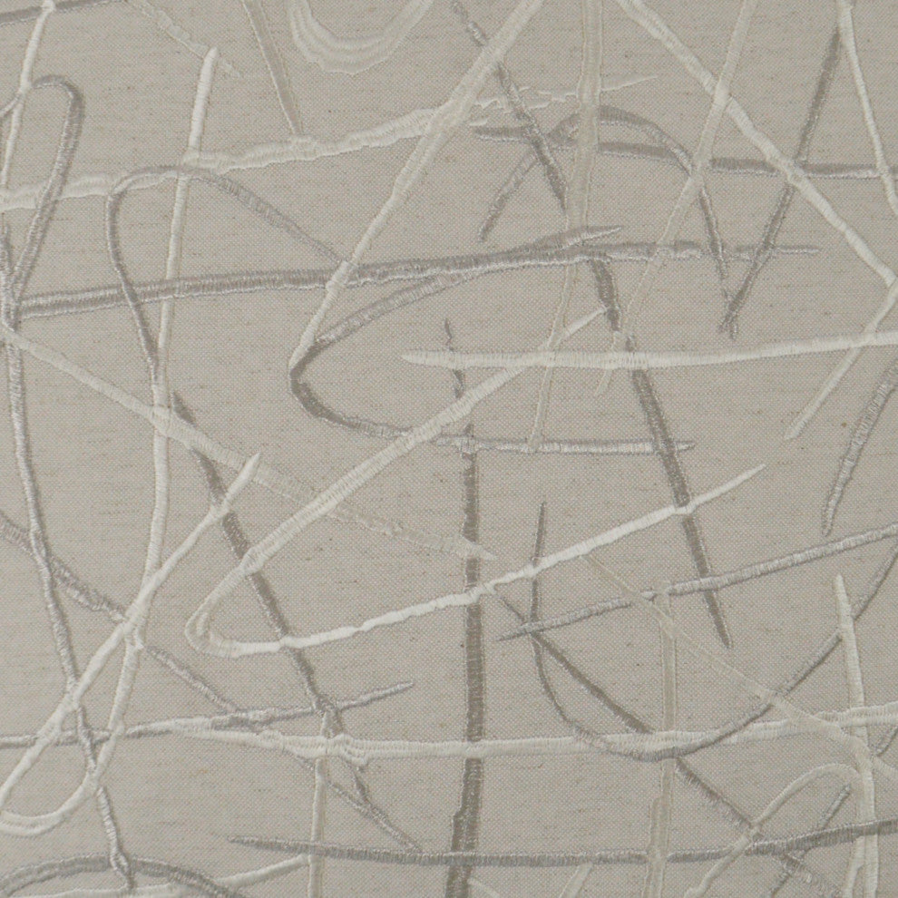 Scribble Pillow - Silver