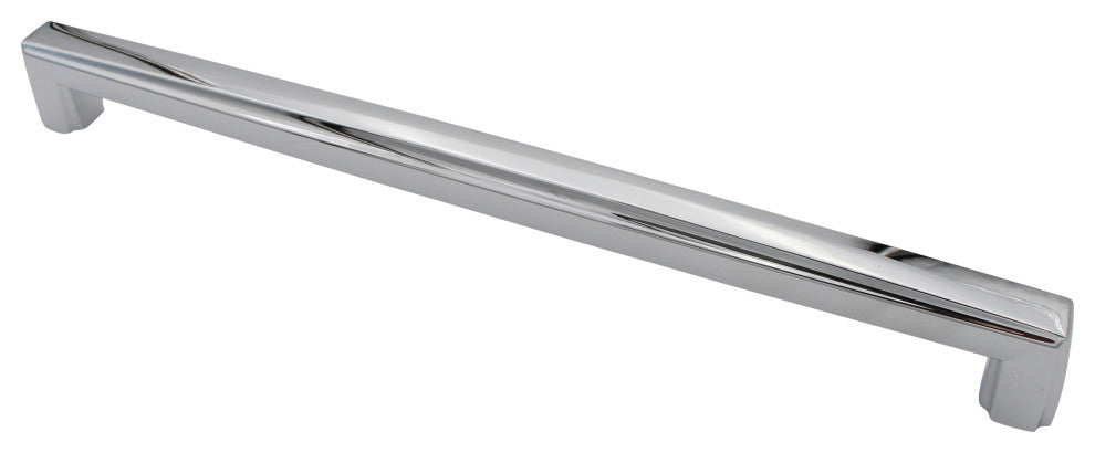 Breton Pull, Polished Chrome, 12" Pull