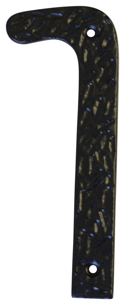 RCH Hardware Iron Vintage Classic House Letter, 6", Black, I