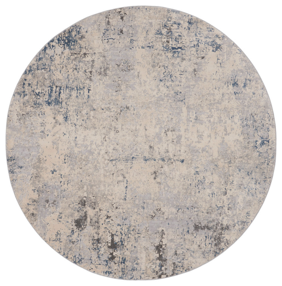 Nourison Home 7'10"xRound Rustic Textures Area Rug