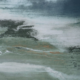 Uttermost 32281 44" x 44" Framed Patterns and Designs Painting - Blue / Brown /