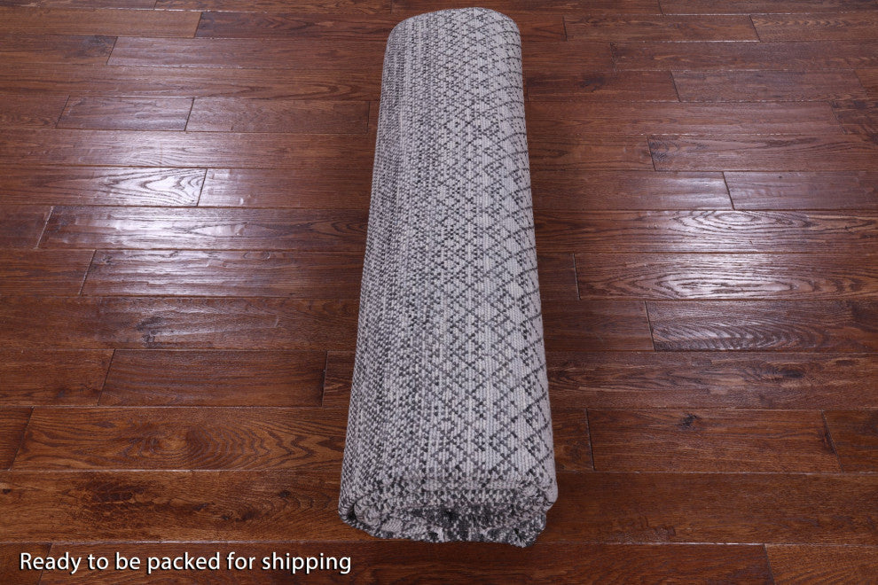 Savannah Grass Hand Knotted Wool Rug 7' 10" X 10' 2" - Q13231