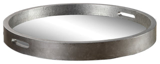 Uttermost Bechet Round Silver Tray