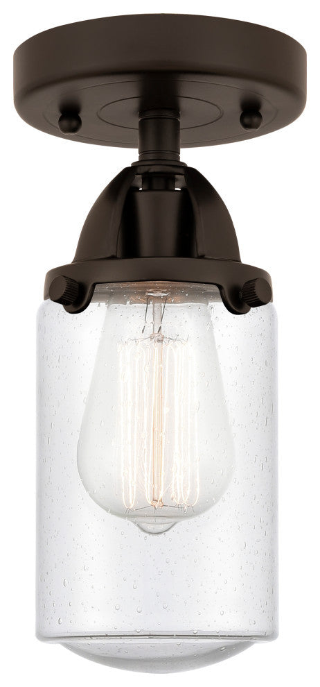 INNOVATIONS LIGHTING 288-1C-OB-G314-LED Dover 1 Light 4.5 inch Semi-Flush Mount
