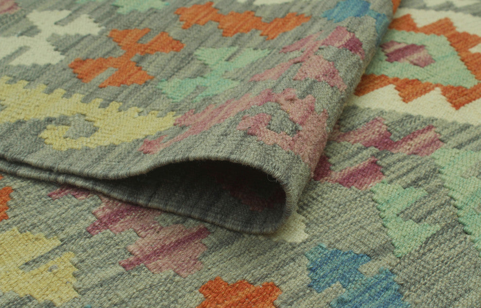 Sangat Kilim Jasiel Grey Rug