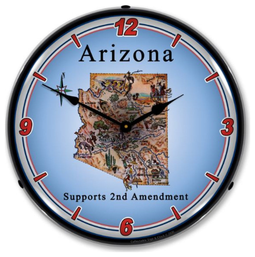 N20031026 Arizona Supports the 2nd Amendment Clock