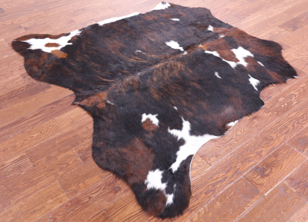 Natural Cowhide Rug 5' 5" X 6' 0" C2175