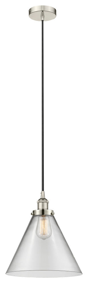 Innovations 616-1PH-PN-G42-L-LED 1-Light Mini Pendant, Polished Nickel