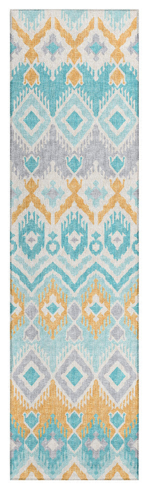 Indoor/Outdoor Sedona SN2 Spa Machine Washable 2'3" x 12' Runner Rug