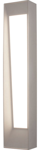 Rowan, LED 36" Wall Sconce, Textured Gray Finish, White Acrylic Shade