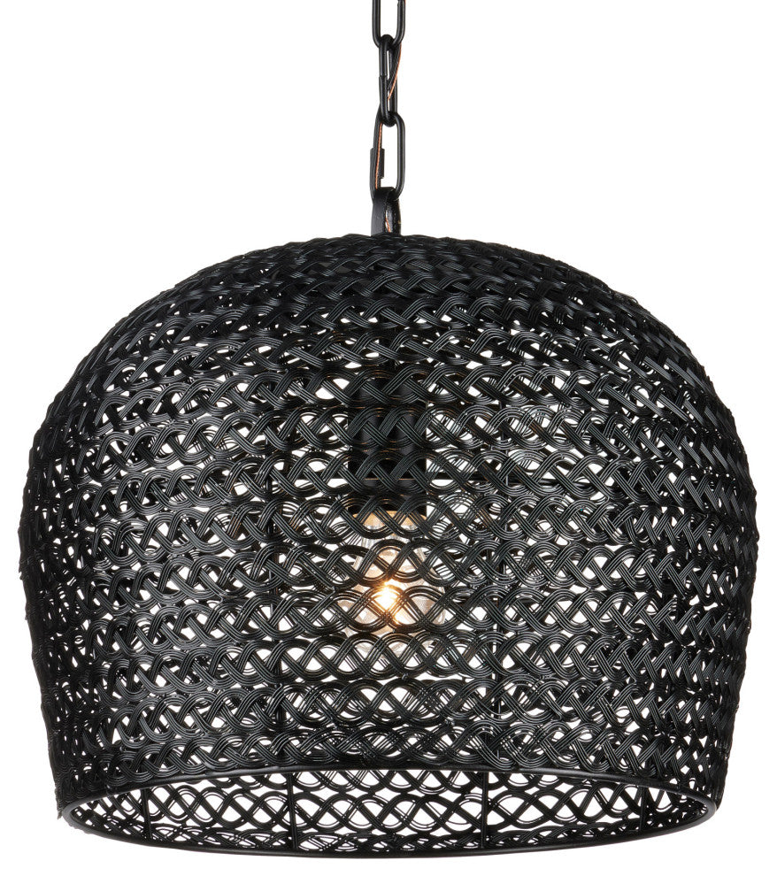 Piero Black Small Pendant