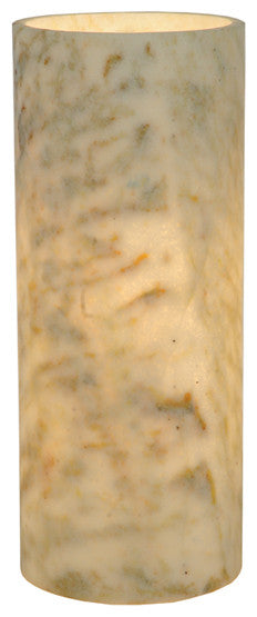 Meyda lighting 123468 4"W Cylindre Light Green Jadestone Shade