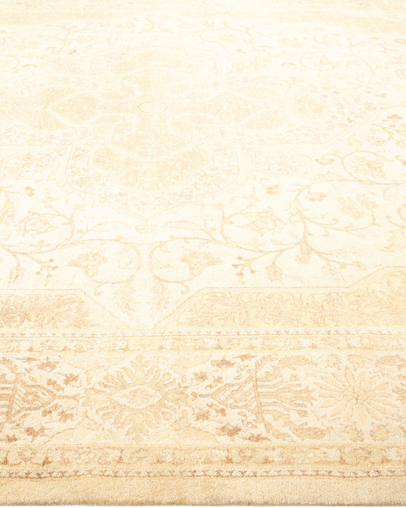 Khloe, One-of-a-Kind Hand-Knotted Area Rug Ivory, 8'2"x10'4"