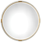 Uttermost Mackai Round Gold Mirror, 9333