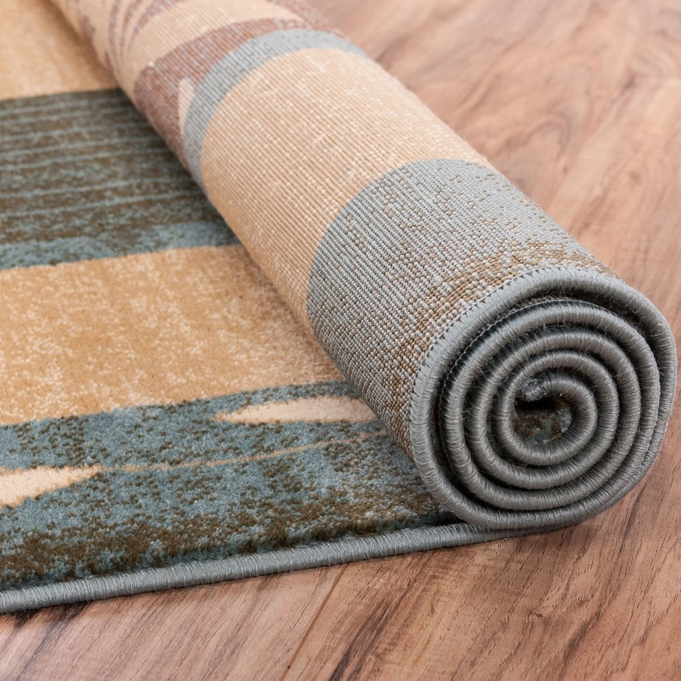 Well Woven Barclay Hannover Rug, Light Blue, 9''3'''' X 12''6''''
