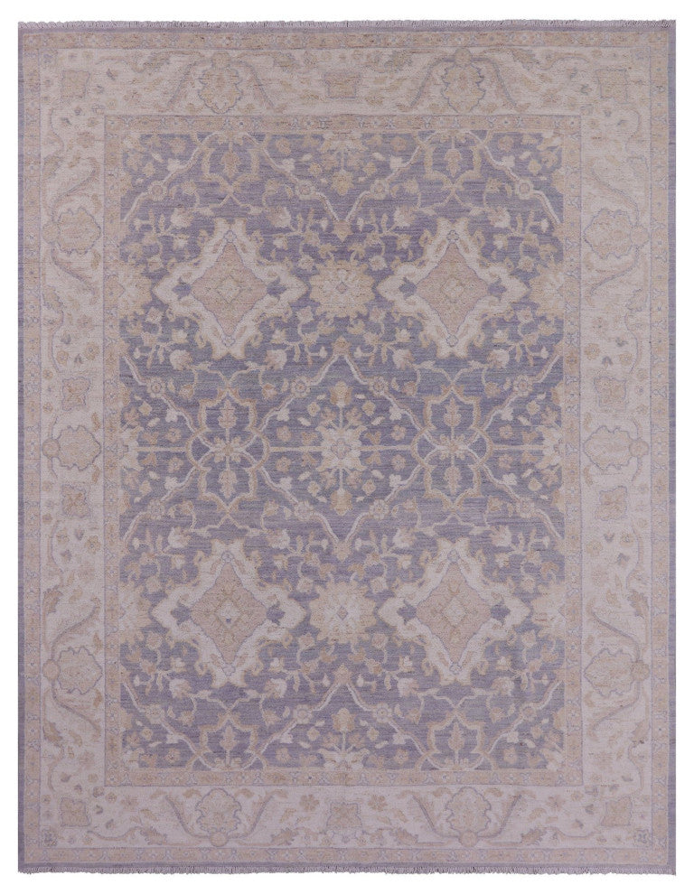Peshawar Handmade Wool Rug 7' 10" X 9' 9" Q10556
