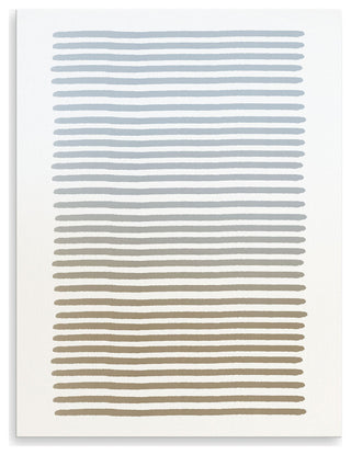 Abstract Neutral CLII' Canvas Wall Art by ChiChi Decor, 20"x16"