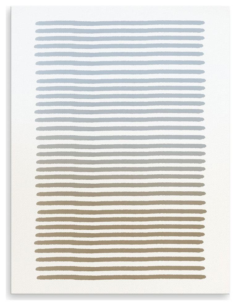 Abstract Neutral CLII' Canvas Wall Art by ChiChi Decor, 20"x16"