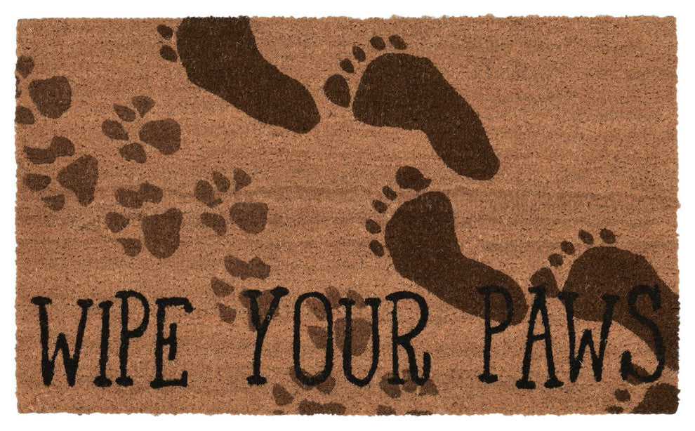 Natura Wipe Your Paws Outdoor Mat Natural 2'x3'