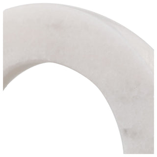 Uttermost 17871 Coin Toss 22" Tall Crystal and Marble Abstract - Crystal /