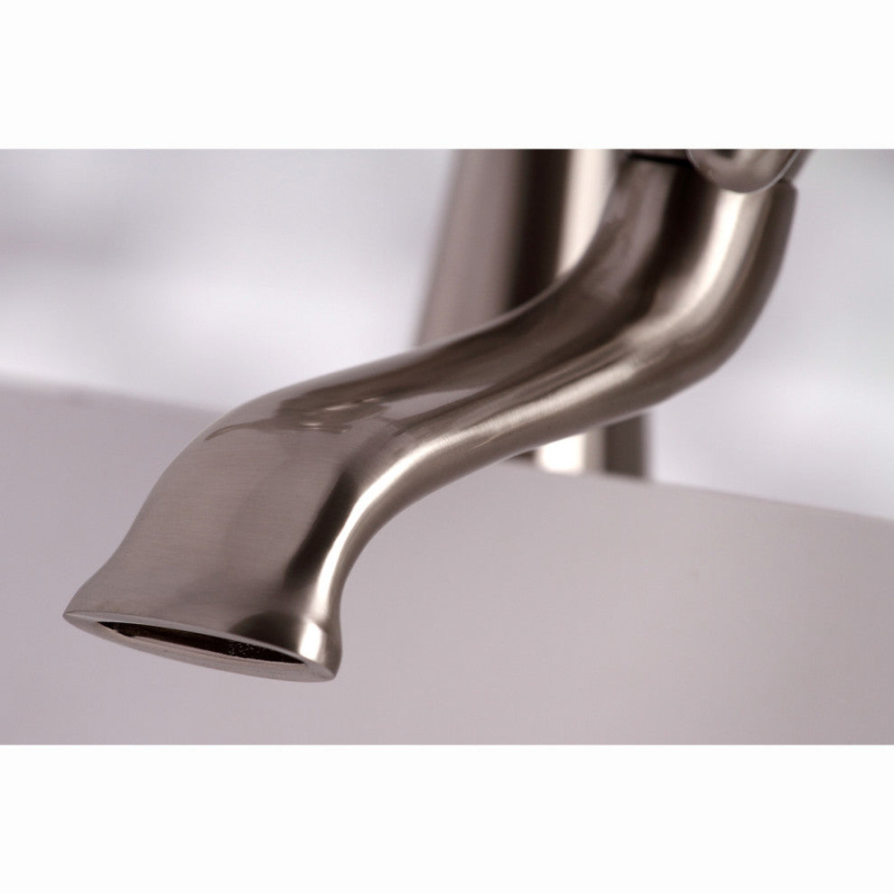 Kingston Brass Clawfoot Tub Faucet With Hand Shower, Brushed Nickel