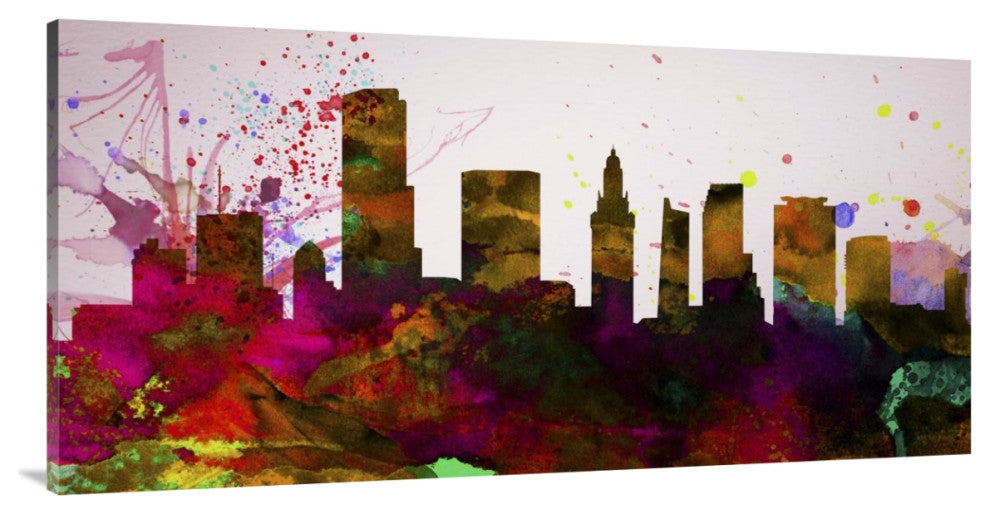 "Miami City Skyline" Fine Art Print